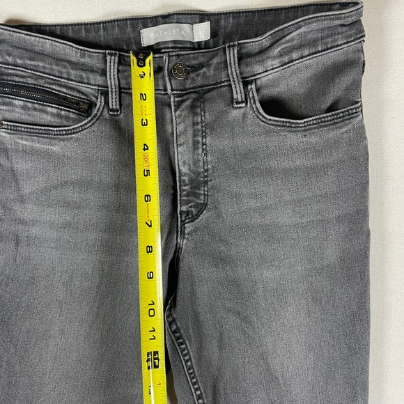 Athleta Sculptek Women's Ultra High-Rise Skinny Gray Denim Wash Jeans - Size 10 - Picture 8 of 11